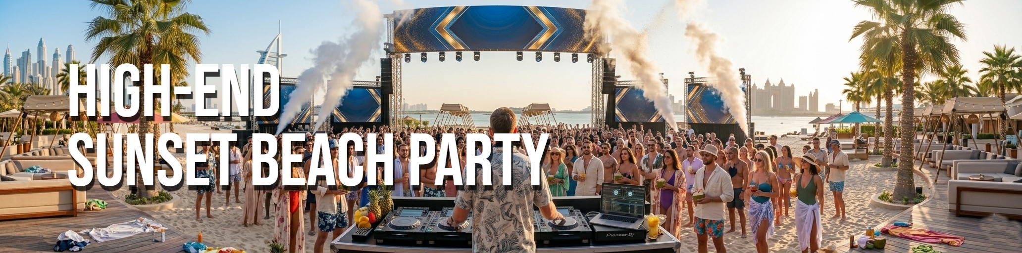 Beach Party in Dubai